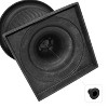 Tierra Verde Crescendo Indoor Outdoor Self-Watering Planter Pot Black 19"x23" - 4 of 4