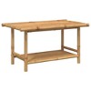 vidaXL Coffee Table Natural Bamboo Bamboo 35.4 x 19.7 x 17.7 in - 4 of 4