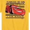 Boys' - Cars - Lightning McQueen I Am Speed Short Sleeve Graphic T-Shirt - 2 of 4