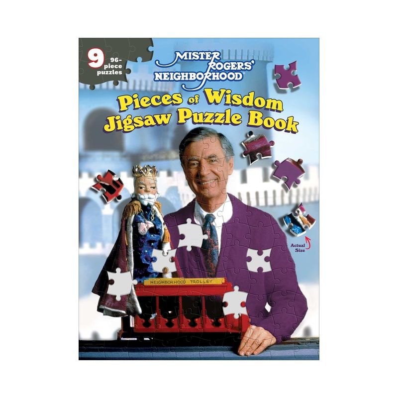 Mister Rogers' Neighborhood: Pieces of Wisdom Jigsaw Puzzle Book - (Jigsaw Puzzle Books) by  Jenna McGuiggan (Hardcover), 1 of 2