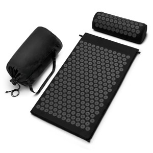 Sorbus 29 Inch Acupressure Mat, Pillow & Carry Bag Set - Helps with Stress, Back & Neck Pain - Great for Muscle Relaxation, Sciatica, & Meditation - 1 of 4