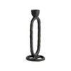 Oval Ring Taper Candle Holder - Contemporary Abstract Metal Candle Display for Home or Office Decor - Wedding Event Candle Decor - 2 of 4