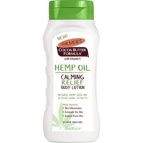 Palmers Cocoa Butter Formula Calming Relief Body Lotion with Hemp Oil Scented - 8 fl oz - image 1 of 4