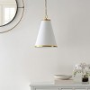 Adelais 12" Pendant - PND4136 - Gold/White - Safavieh - 3 of 4