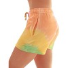 Just Love Women's Loop Terry Tie Dye Shorts - Comfortable and Stylish Loungewear for Summer - 2 of 3