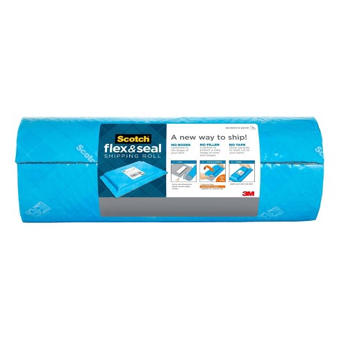 Scotch Flex and Seal Shipping Roll 10 ft x 15 in As Easy as Cut Fold Press to Securely Seal Packages 