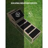 110in Wooden Chicken Coop, Waterproof Roof, Run, Nesting Box, Natural - 4 of 4