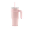 Reduce Vacuum Insulated Stainless Steel Cold1 24 fl oz. Tumbler Mug with 3  Way Lid, Straw, & Handle - Glacier Opaque Gloss for Sale in Las Vegas, NV -  OfferUp