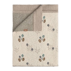 Crane Baby Avery 100% Organic Cotton-Knitted Blanket - 1 of 4