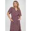 WEST K Women's Bethany Smocked Waist Tiered Midi Dress - 4 of 4