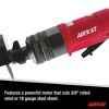 AIRCAT 6530: .5 HP 3-Inch Flex Head Cut-Off Tool 18,000 RPM Free Speed - 3 of 4