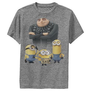Boy's Despicable Me Father's Day #1 Dad Performance Tee - 1 of 4