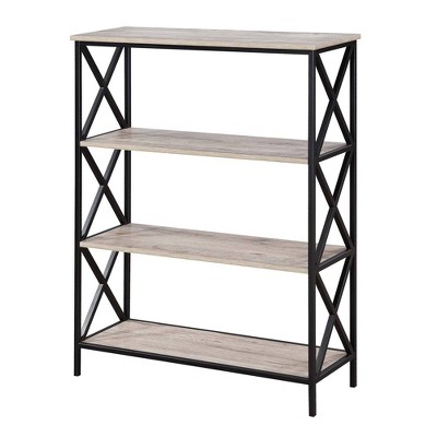 42" Tucson 4 Tier Bookcase - Breighton Home