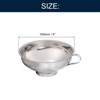 Unique Bargains Stainless Steel High Temperature Resistant Non-Aging Funnel with Handle - 2 of 4