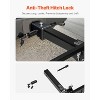 VEVOR 70" x 30" x 6",Hitch Cargo Carrier,500 lbs Capacity Hitch Cargo Carrier,Folding Hitch Mount Cargo Carrier with Hitch Lock for 2" Receiver,Black - 4 of 4