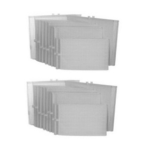 Unicel FS-3053 Rectangular DE Grid Replacement Swimming Pool Filters with Top Exit Port, 2 Full Sets Compatible with Sta-Rite - 1 of 4