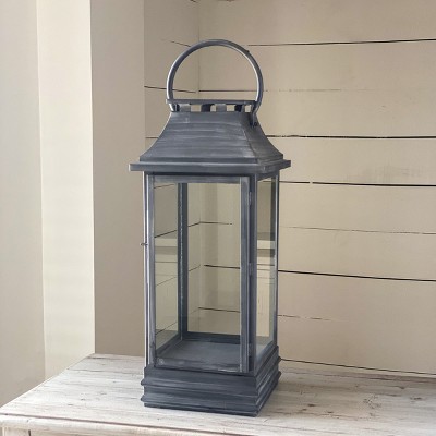 Park Hill Collection Chester Antique Black Lantern