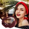 Unique Bargains Women's Stripes Elastic Cross Headwrap 1 Pc - 2 of 4