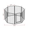 Metal Pet Playpen,Dog Pen Outdoor,Play Pen For Puppy,Rabbit Playpen,Chicken Wire Fence,Poultry Netting,Dog Corral Indoor-Cuddlewood - 3 of 4