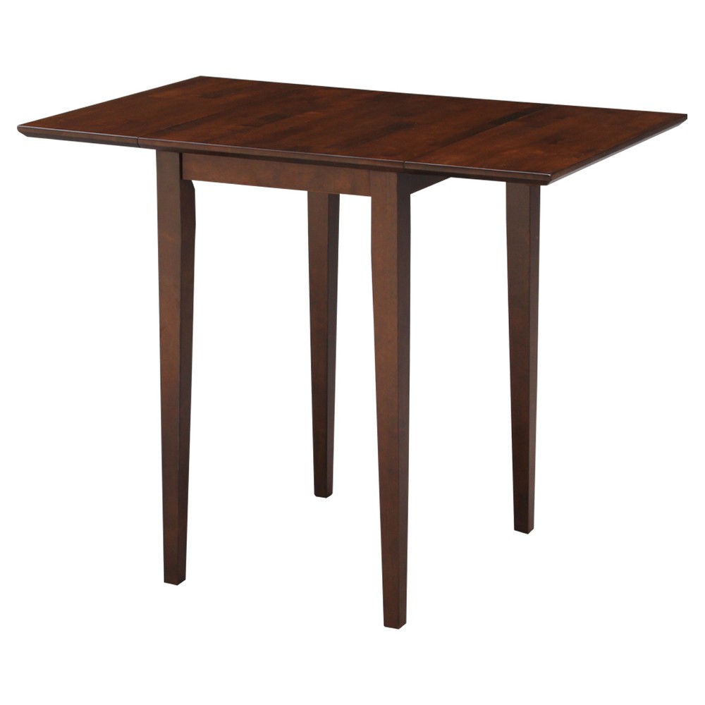 Photos - Dining Table Tate Drop  Espresso - International Concepts