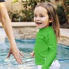 Green Sprouts Baby/Toddler Long Sleeve Zip Rashguard Shirt - 2 of 4