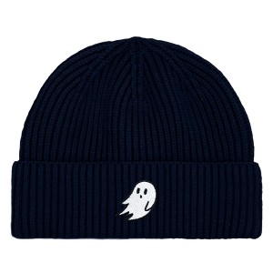 Dalix Mens Ghost Fisherman Beanie Hat Winter Knit Cuffed Watch Cap - 1 of 4