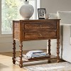 Jerardo 30 Tall 2-Drawer End Table with Built-in Charging Outlets|ARTFUL LIVING DESIGNS - 2 of 4