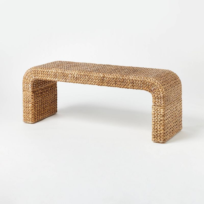 Shiffer Waterfall Woven Bench - Threshold&#8482; designed with Studio McGee, 1 of 9