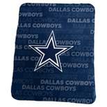 Cathay Sports Dallas Cowboys Blue/Silver 82-in x 90-in 4 lbs. in the  Blankets & Throws department at
