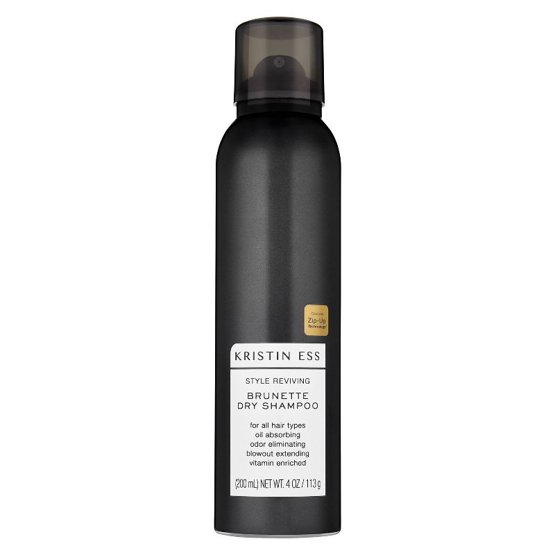 Kristin Ess Style Reviving Brunette Dry Shampoo for Dark + Brown Hair with Vitamin C, Vegan - 4 oz, 1 of 11