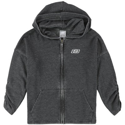 Skechers Womens Washed Terry Jacket