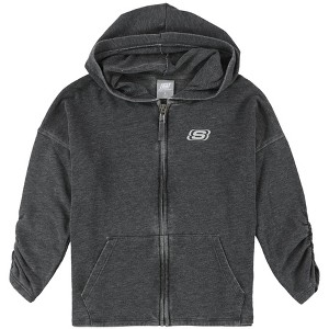 Skechers Womens Washed Terry Jacket - 1 of 2
