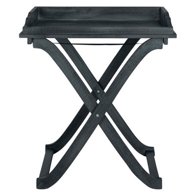 Covina Tray Table Dark Gray - Safavieh