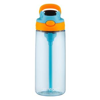 Contigo Snack Water Bottle 2-in-1 Water Bottle w/Snack Compartment,  Blue/Green