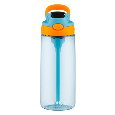 Contigo Kids Water Bottle with Redesigned AUTOSPOUT Straw, 20 oz, Blueberry  & Green Apple