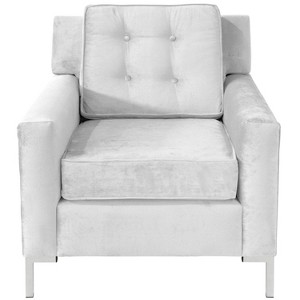 Henry Arm Chair Mystere Snow - Cloth & Co