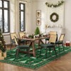 Christmas Rugs for Bedroom Washable Holiday Decorative Accent Rug - 2 of 4