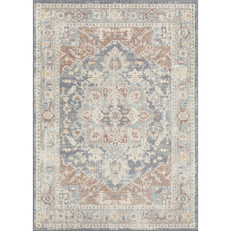 Luxe Weavers Pastel Floral Pattern Area Rug, 3 of 11
