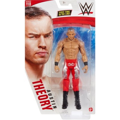 WWE Series 118 Red Tights Austin Theory Action Figure (Chase Variant)