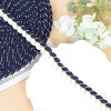 Sewing Braid Trim, 11 Yards 0.6 Inch Twisted Cotton Cord Trim, Handmade DIY Craft Embellishment Costume Garment Decor Accessory - 2 of 4