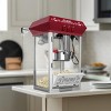 SEVOBAL Popcorn Poppers Commercial Popcorn Maker with 12oz Kettle Tempered Glass and Warming Deck for Parties and Events, Red, 15.16"*13.19"*23.78" - 4 of 4