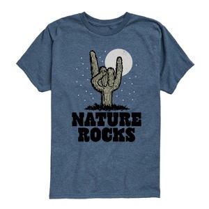 Boys' - Instant Message - Nature Rocks Short Sleeve Graphic T-Shirt - 1 of 4