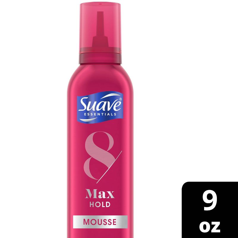 Suave Max Hold Volumizing Mousse - 9oz, 1 of 6