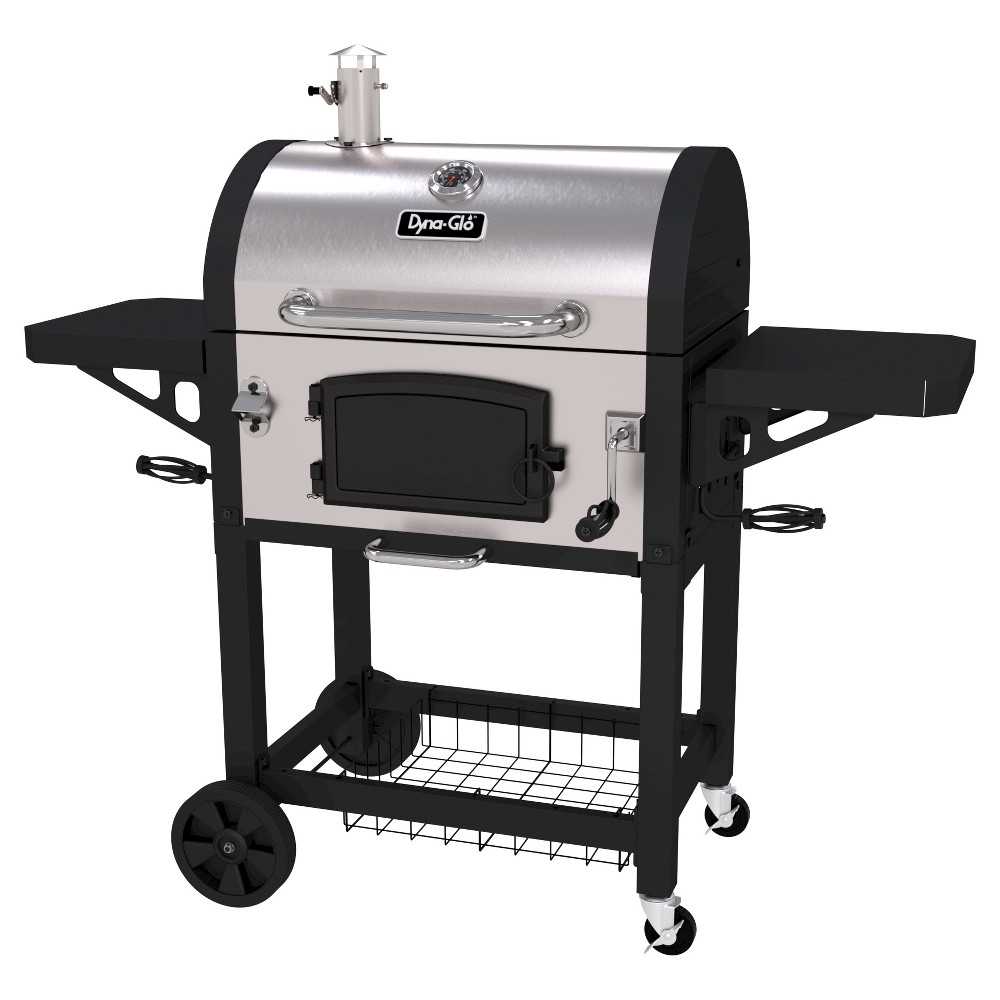 Photos - BBQ Accessory Dyna-Glo Heavy Duty Stainless Steel Charcoal Grill Model DGN486SNC-D