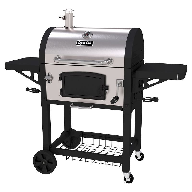 Dyna-Glo Heavy Duty Stainless Steel Charcoal Grill Model DGN486SNC-D, 1 of 11