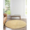 Unique Loom Solo Calabasas Solid Indoor Woven Area Rug - 4 of 4