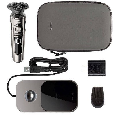 Philips Norelco Series 9860 Wet & Dry Men's Rechargeable Electric Shaver with Qi - SP9860/86