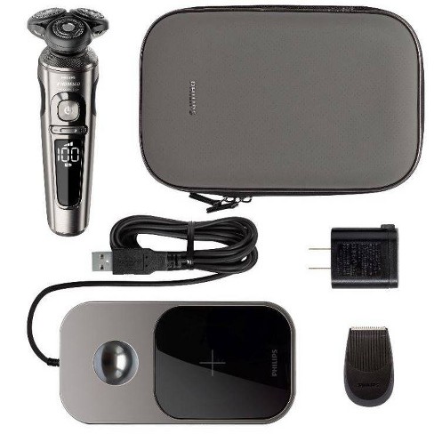 Trouwens Parameters beneden Philips Norelco Series 9860 Wet & Dry Men's Rechargeable Electric Shaver  With Qi - Sp9860/86 : Target