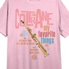 John Coltrane My Favorite Things Crew Neck Short Sleeve Pink Heather Women's Night Shirt - 2 of 2