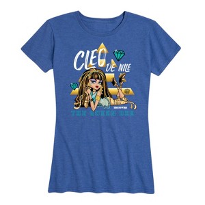 Women's - Monster High - Cleo De Nile Short Sleeve Graphic T-Shirt - 1 of 4